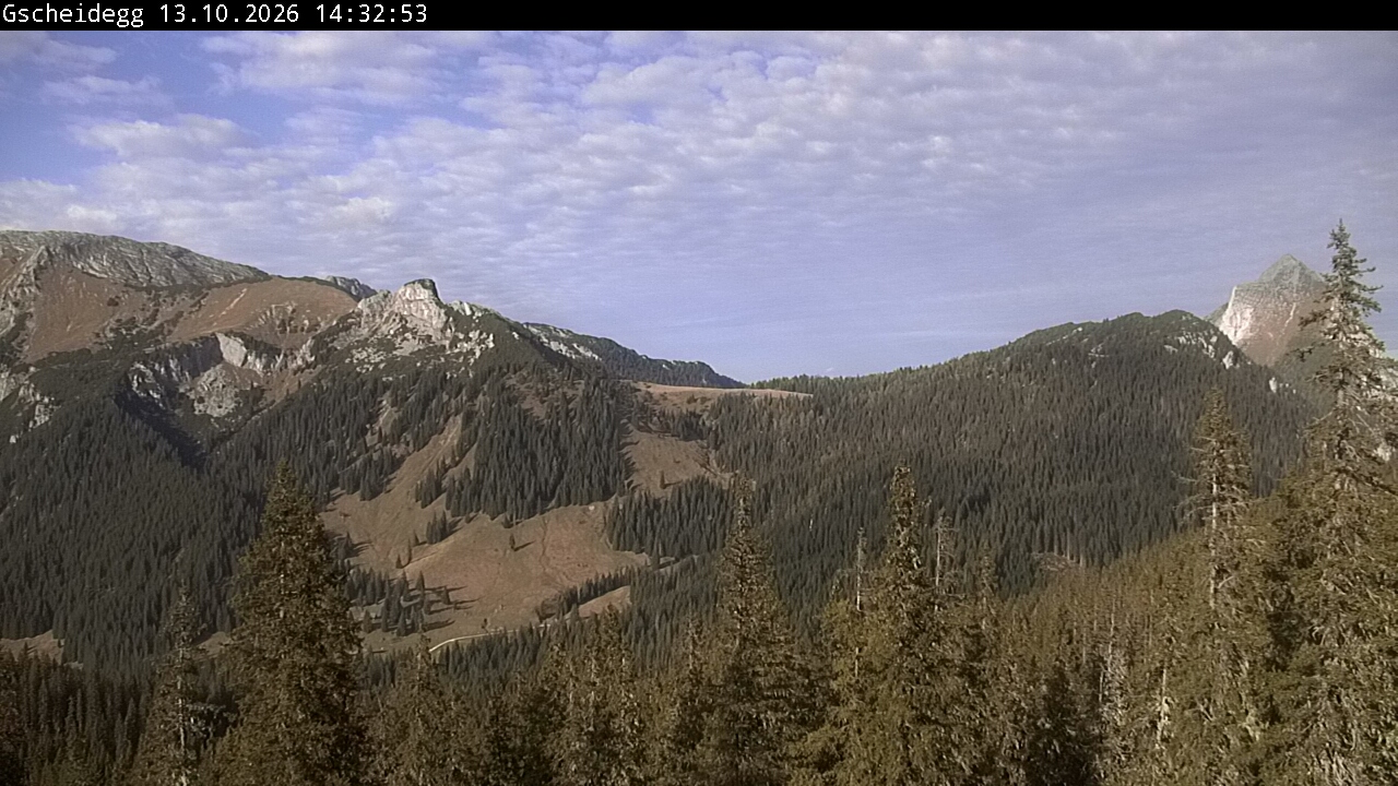 Blick auf Hochtorgruppe bis Lugauer