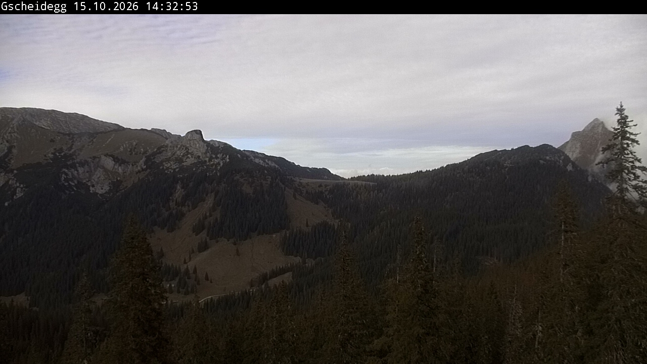 Blick auf Hochtorgruppe bis Lugauer